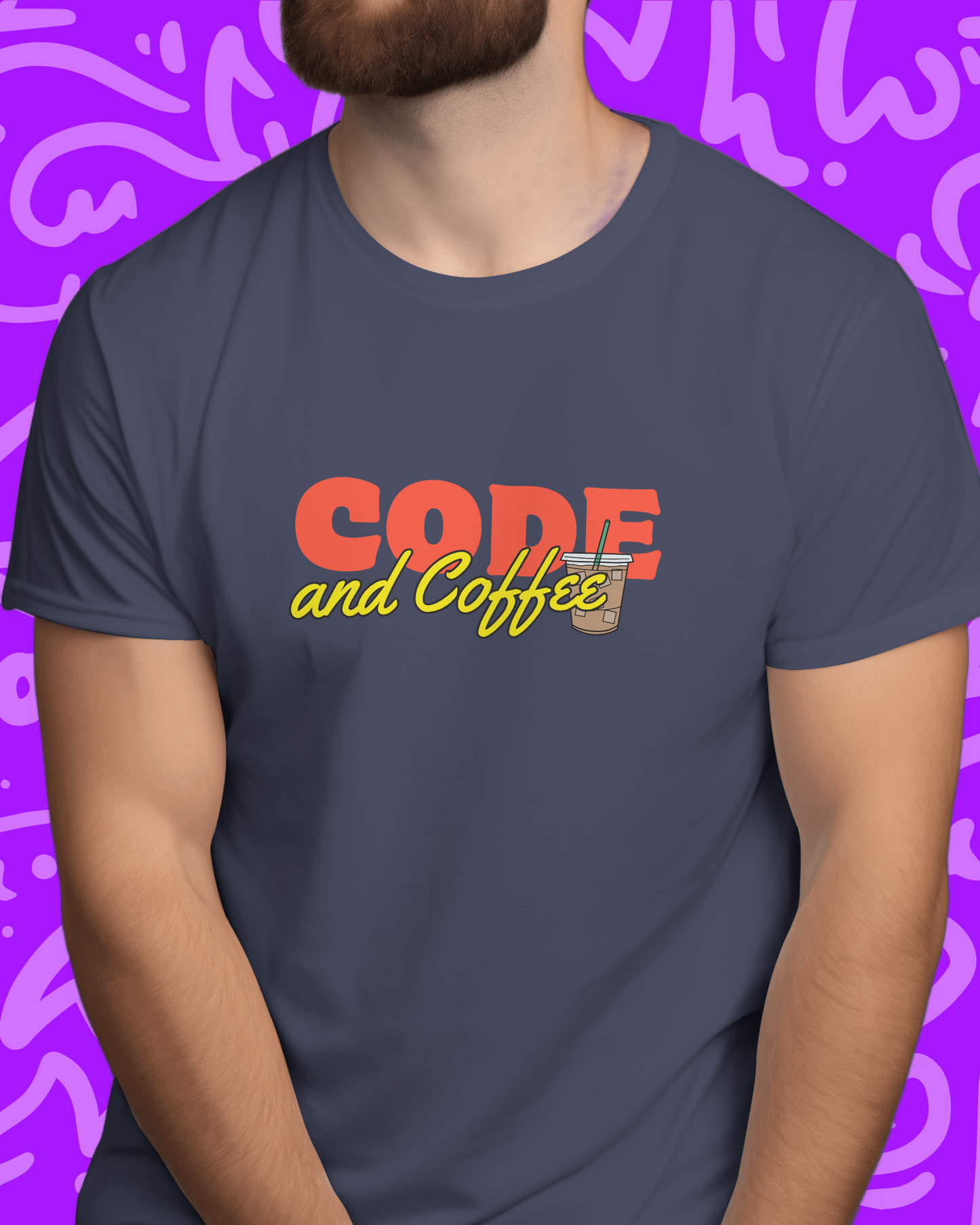 Sarcastic Coder T-Shirt | Code and Coffee