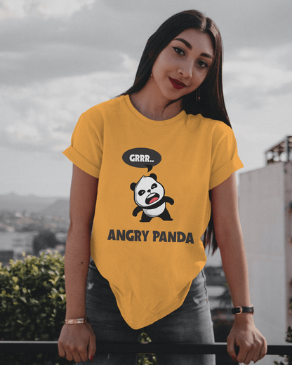 Oversized | Angry panda